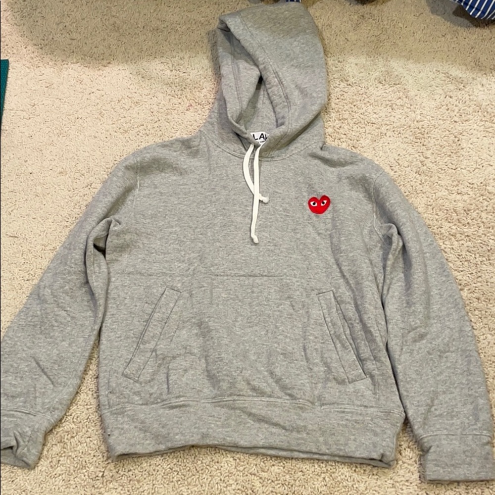 COMME DES GARCON PLAY HOODIE